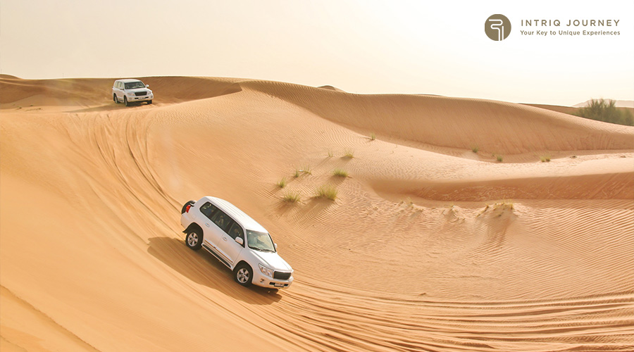 Dune bashing in rub al' khali