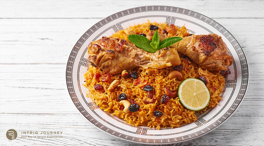 Kabsa culinary delights in Saudi Arabia